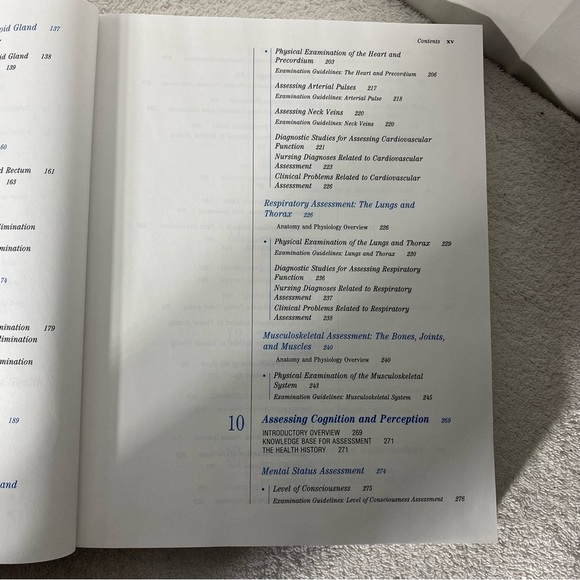 Vintage Health Assessment: A Nursing Approach Text Book - Picture 16 of 16